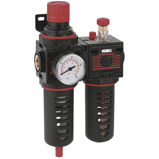 1/4" /Reulator + Lubricator 1/4" Bspp