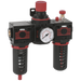 1/4" + Reulator + Lubricator 1/4" Bspp