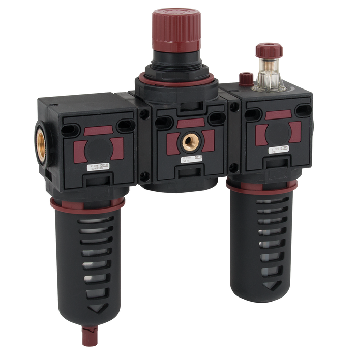 1/2" Bsp Parallel Female + Lubricator