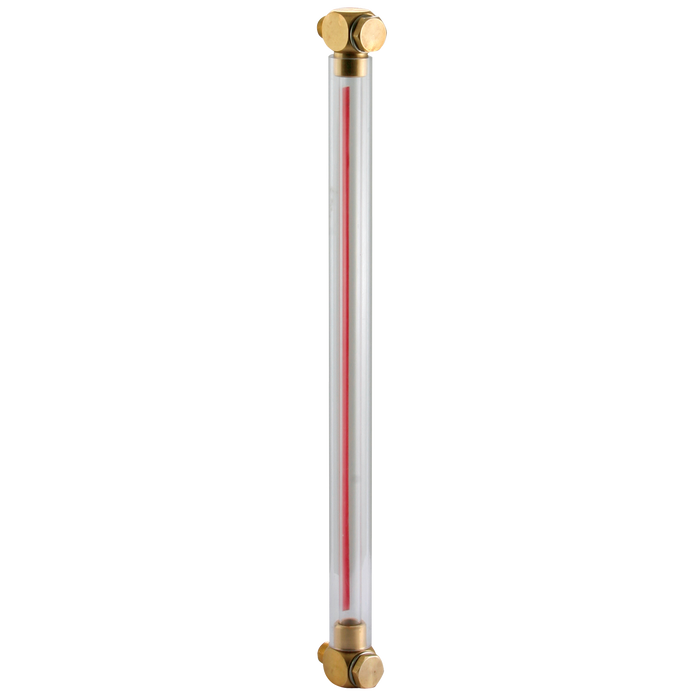 1/4" Bsp Fluid Level Gauge W/O Thermometer Centres 800Mm