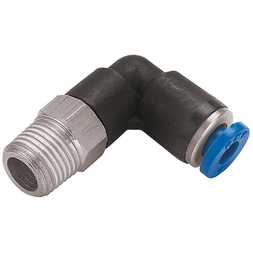 6Mm Od X 3/8" Bspt Male Stud Elbow
