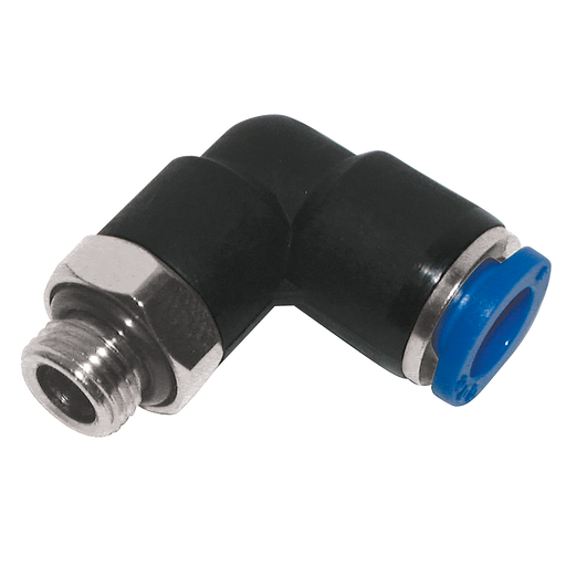6Mm Od X 1/4" Bspp Male Stud Elbow