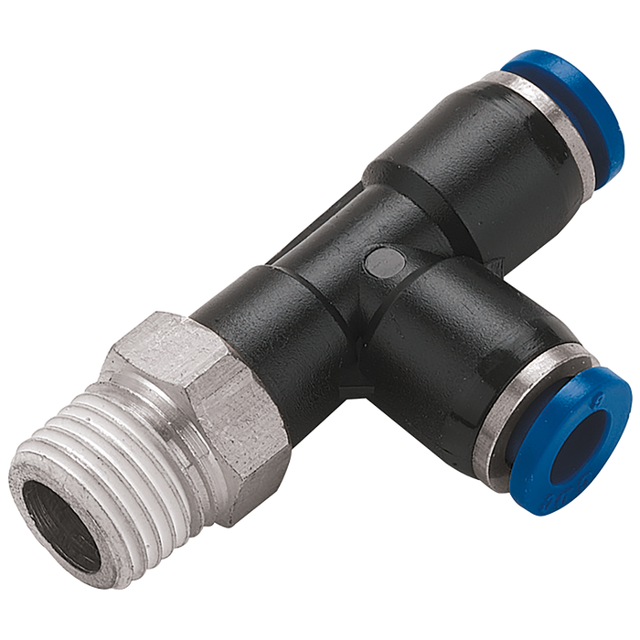 08Mm Od X 1/4" Bspt Male Branch Run Tee