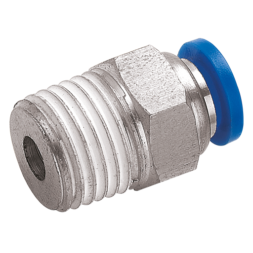 3/8" Od X 1/2" Npt Male Stud Pushin Hex