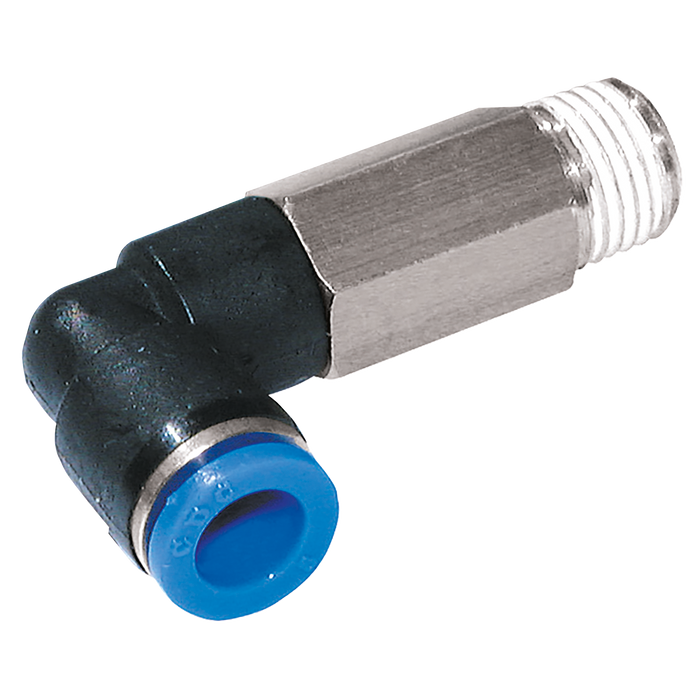 1/4" Od X 1/8" Npt Male Elbow Long