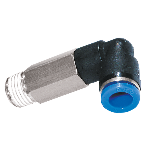 8Mm X 1/4" Npt Male Elbow Extended