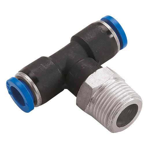 8Mm X 1/2" Npt Male Branch Tee