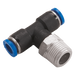 8Mm X 1/2" Npt Male Branch Tee