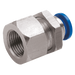 6Mm X 1/4" Npt Female Bulkhead