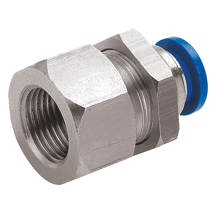 12Mm X 3/8" Npt Female Bulkhead
