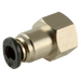 10-32Unf X 1/4" Micro F.Stud Hex Body