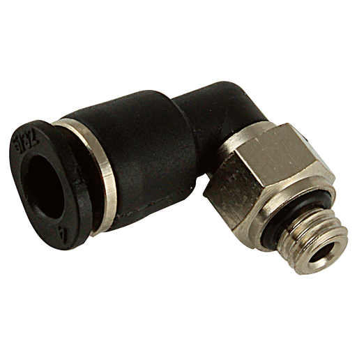 10-32Unf X 1/4" Micro Male Elbow