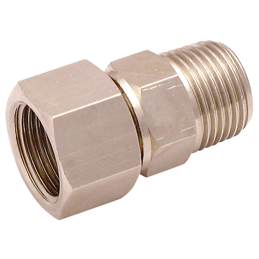 1/8" Bspt Male X 1/8" Bspt Female Equal Swivel Connector 
