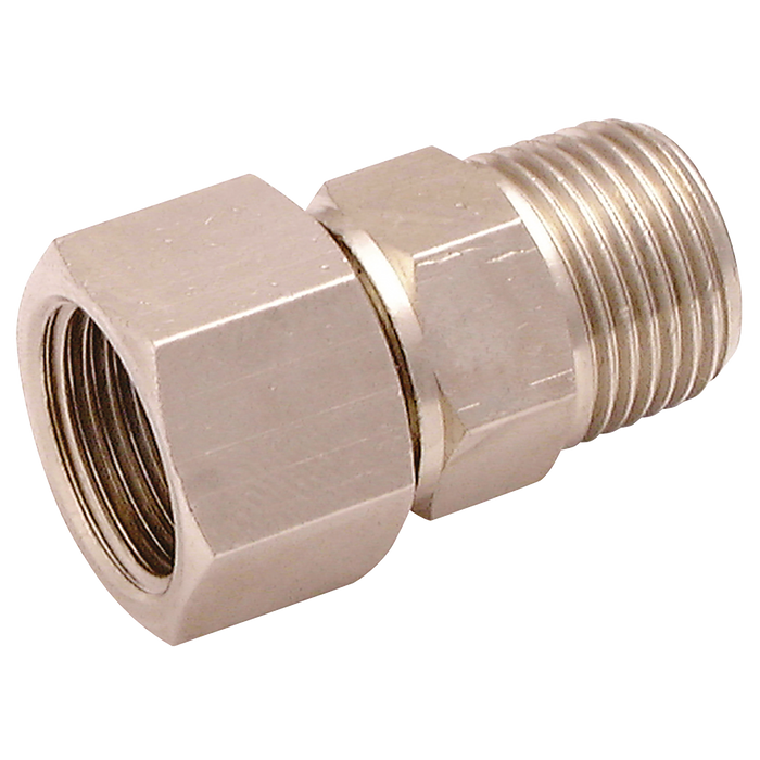 1/8" Bspt Male X 1/8" Bspt Female Equal Swivel Connector 