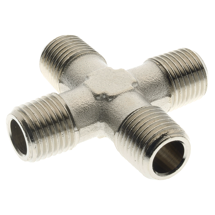 1/8" Bspt Male Equal Cross