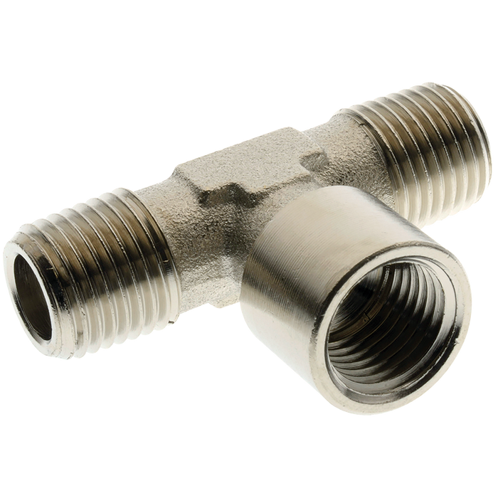 1/8" Bspt Male X 1/8" Bspt Female Equal Tee