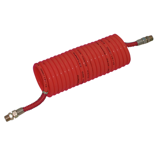 5/16"Od Recoil Hose Red X 12Ft And Ends