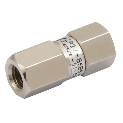 Vac Save Val F/F M5 X 0.8 Orif 0.7Mm