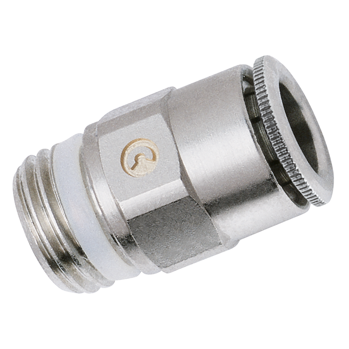 08Mm Od X 1/4" Bsp Male Stud Pushin