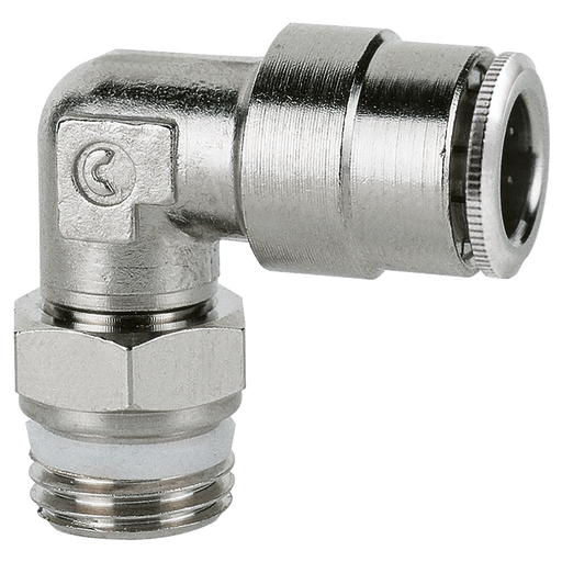 12Mm Od X 1/4" Bsp Male Stud Elbow