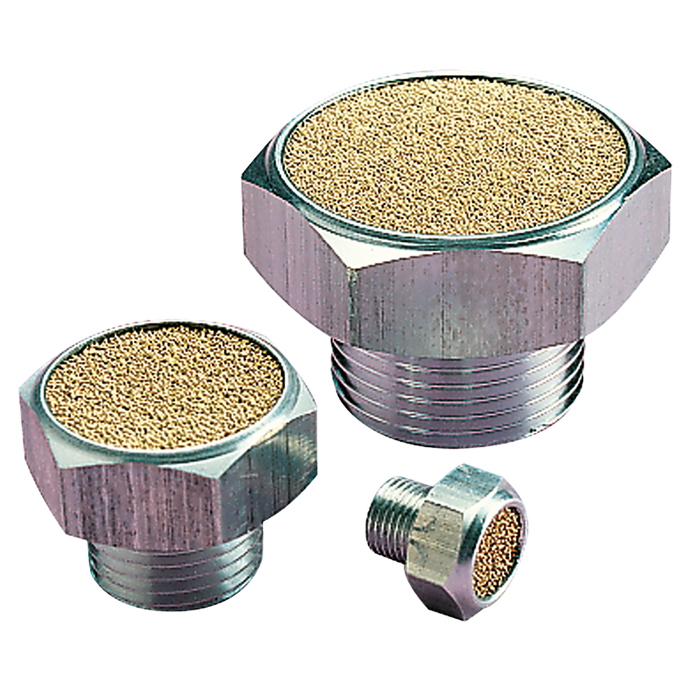 1/8" Bspp Male Exhaust Filter