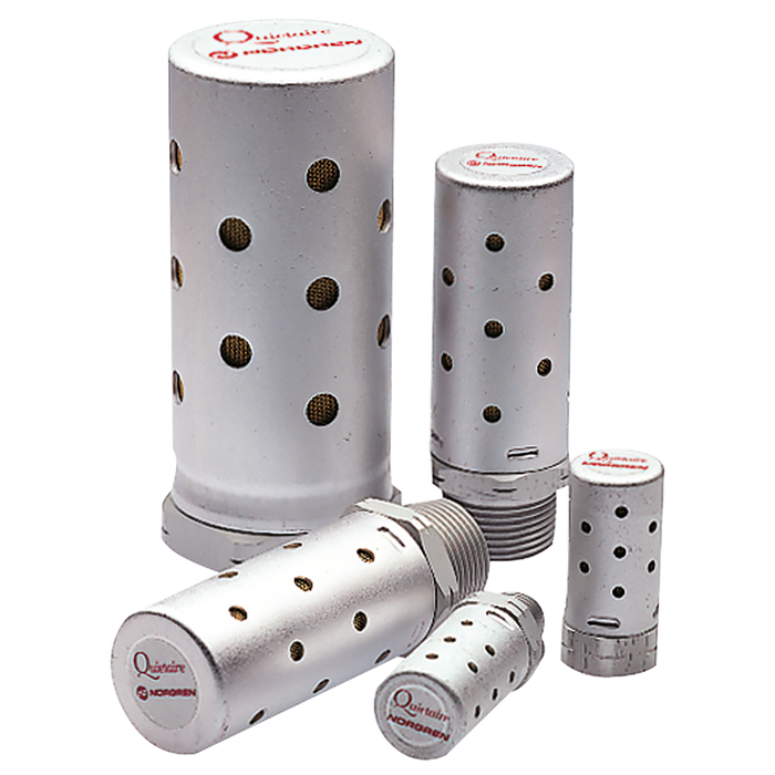 3/8" Bspt Male H/Duty Silencer