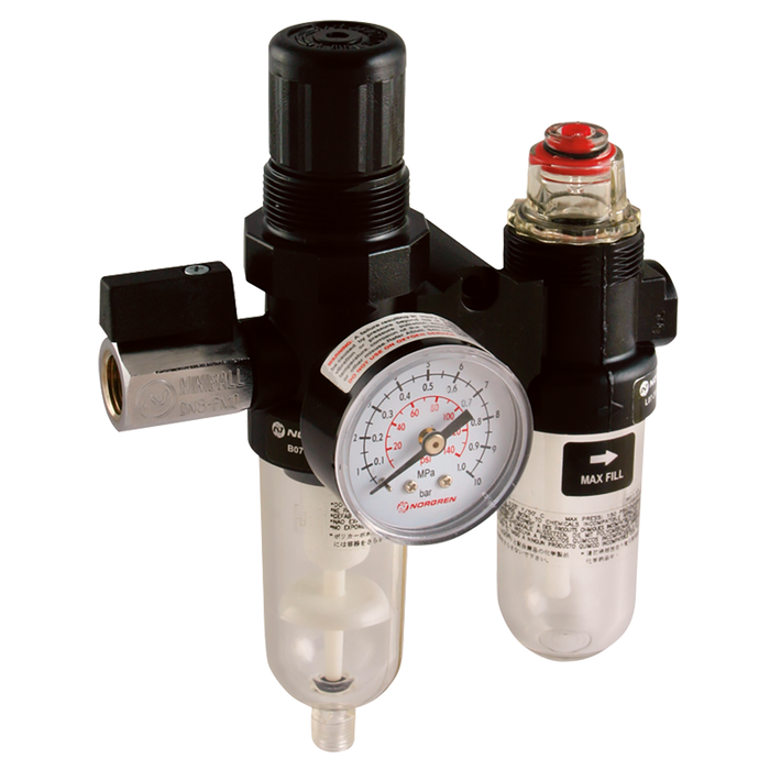 1/4" Re & Lubricator Box Set 1/4" Bspp