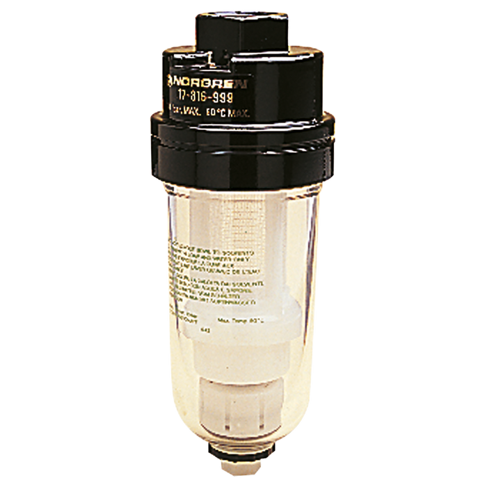 Transparent Drip Leg Drain