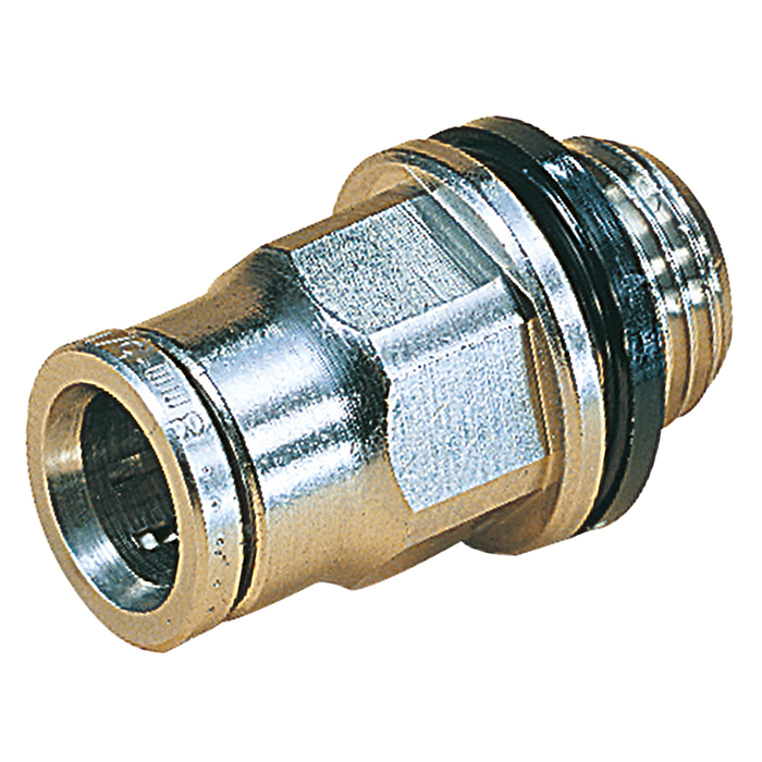 12Mm Od X 3/8" Bspp Male Straightaight Adap
