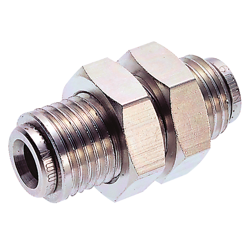 8Mm Od Equal Tube/Tube Bulkhead Conn