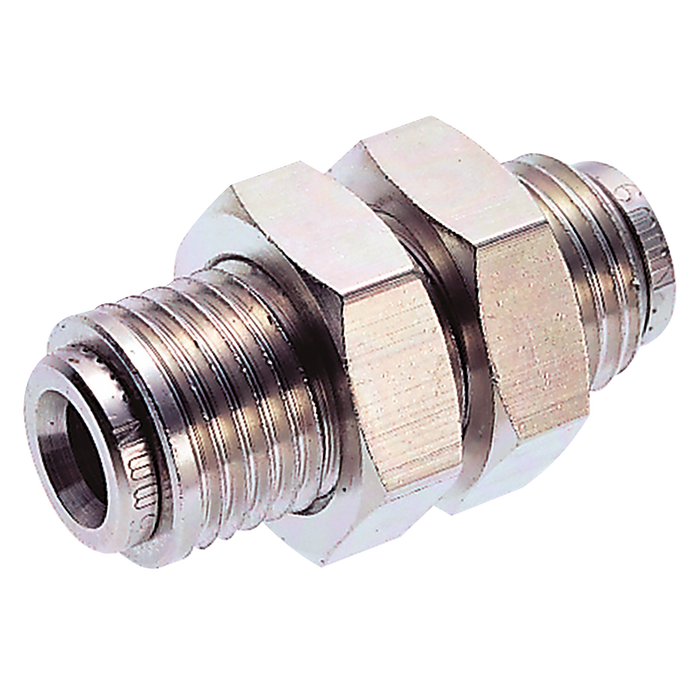 8Mm Od Equal Tube/Tube Bulkhead Conn