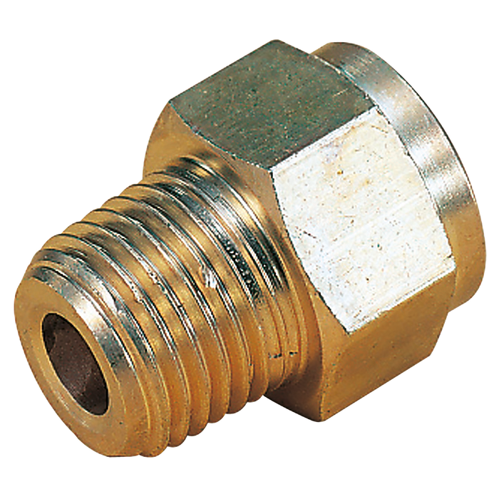 1/4" Bspt Male X 12Mm Od Straight Adaptor