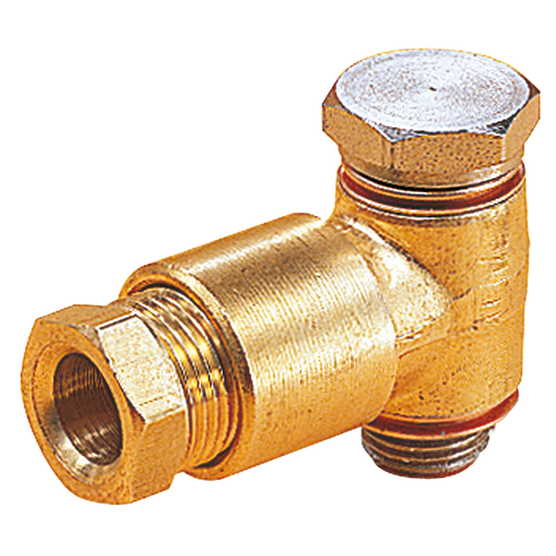 1/4" Bspp Male X 8Mm Od Elbow Banjo Assemblies