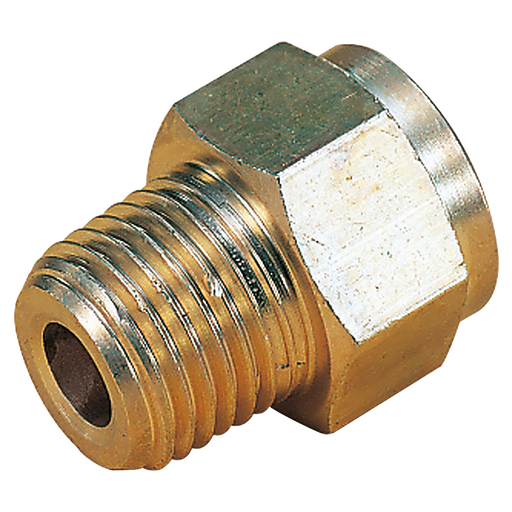1/2" Bspt Male X 3/8" Od Straight Adaptor