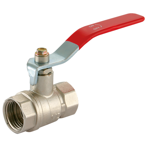 1"Bsp Brass Ball Valve Brass Ni Plated