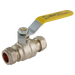 22 Mm Od Brass Ball Valve Yell Handle Wras