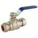 22 Mm Od Brass Ball Valve Blue Handle Wras