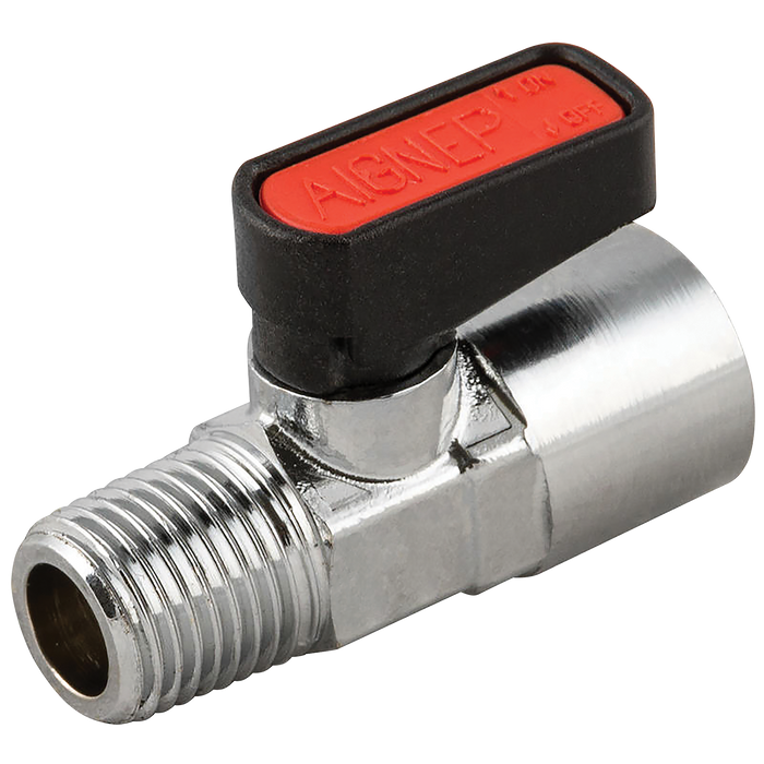 1/4"Bspm X 1/8"Bspf Brass Ball Valve Gas Mini