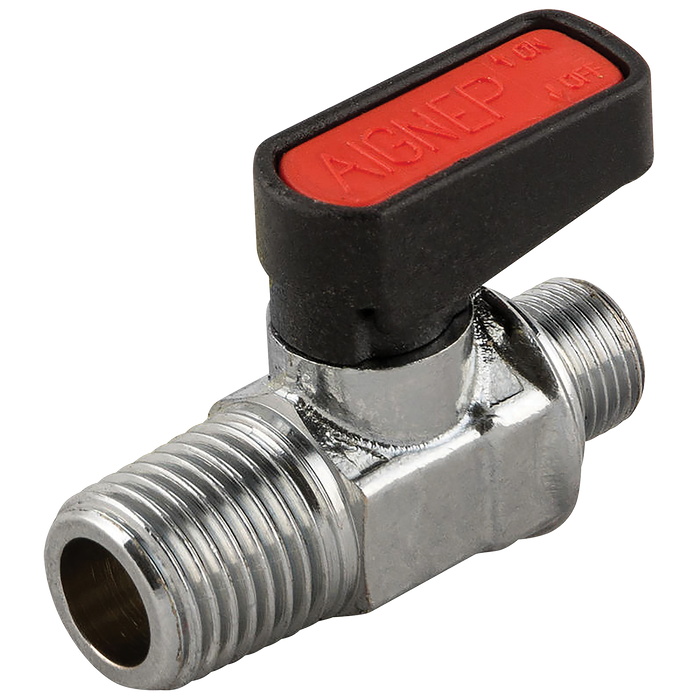 1/8"Bspm X 1/4"Bspm Brass Ball Valve Gas Mini