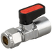 1/2"Bspf X 15Mm Od Bspp Brass Ball Valve Gas Mini