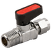 1/8"Bspt X 8Mm Od Bspt Brass Ball Valve Gas Mini