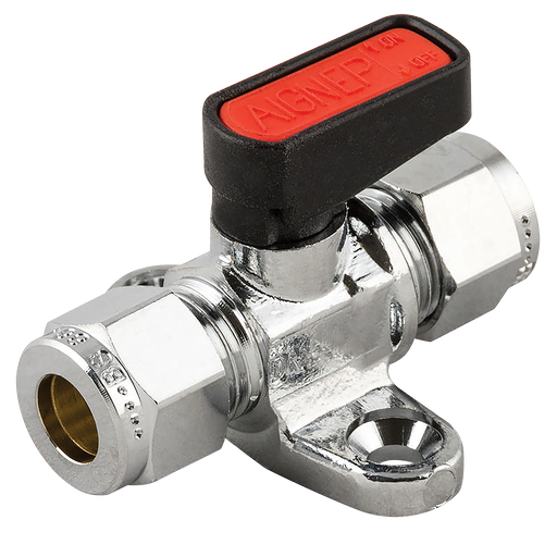 8Mm Od Gas Mini Brass Ball Valve