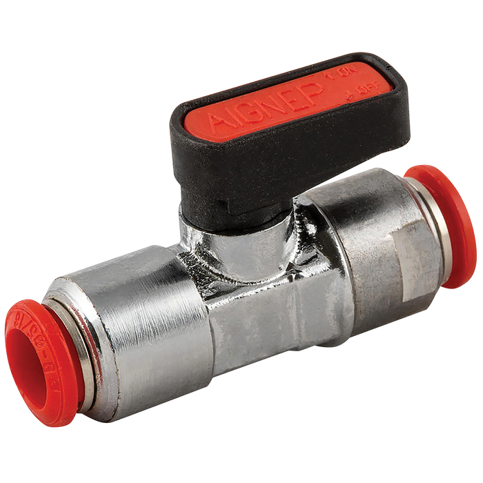 8Mm Od Push-In Brass Ball Valve