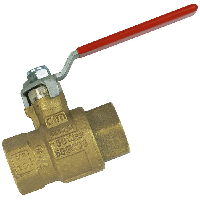 3/4"Bsp Brass Ball Valve Npt Lever Handle