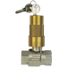 3/4"Bsp Brass Ball Valve Bspp Full Flow Locking