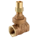 1.1/4"Bspt Fxf Bz Gate Valve Lockshield