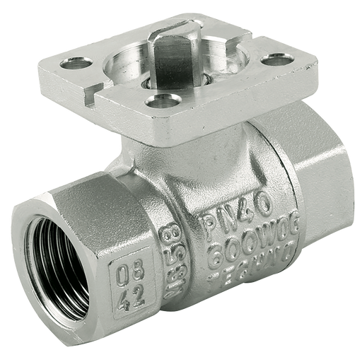 1/4" Bspp 316 Ss Ball Valve 2Piece