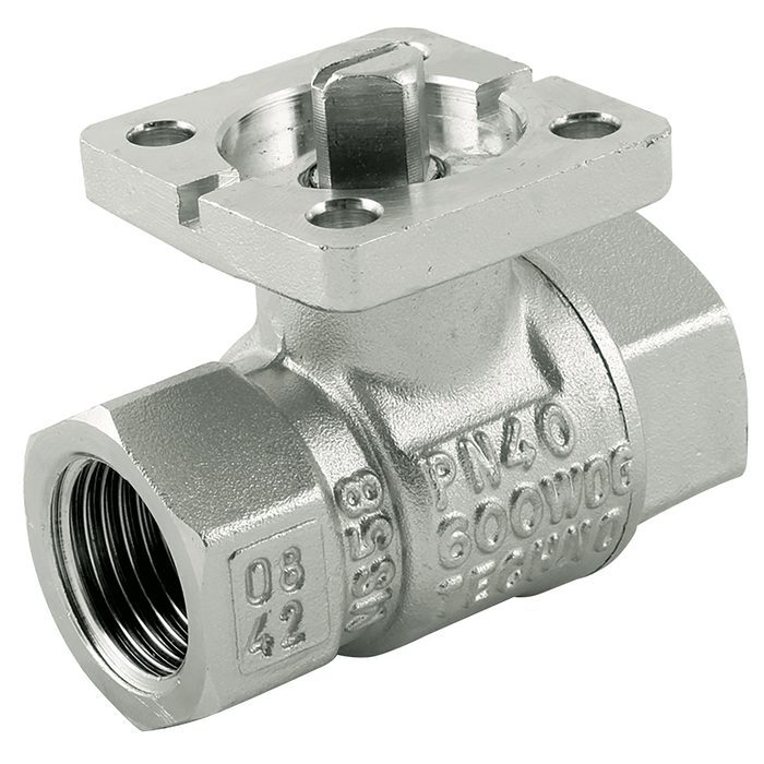 1/4" Bspp 316 Ss Ball Valve 2Piece