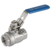 3/8" Npt 316 Ss Ball Valve 2Piece Ptfe Seal