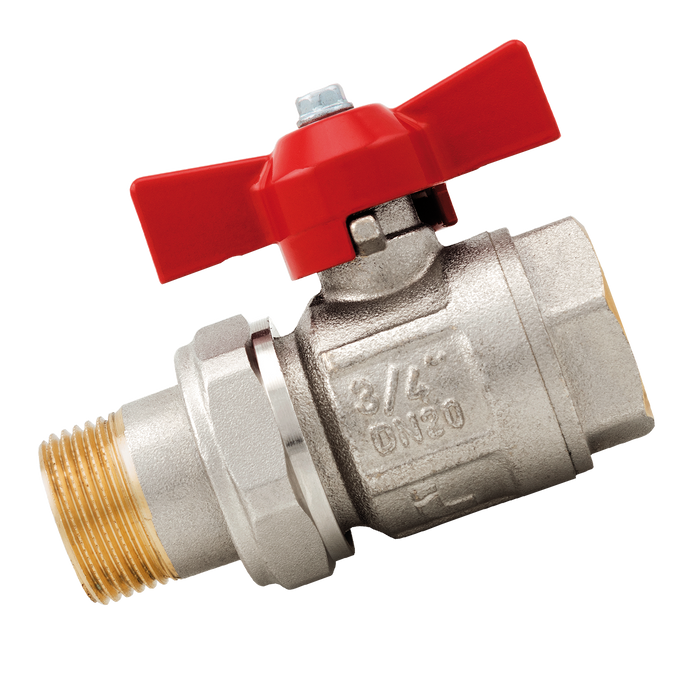 3/4" Bsp Male/Fem M/Fold Ball Valve